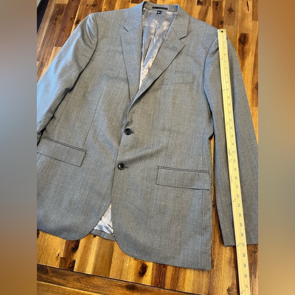 J. Crew Ludlow Slim-fit Suit Jacket Double Vent Loro Piana Wool Charcoal 44L NEW - Picture 17 of 17
